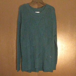 Sonoma Teal Crew Neck Sweater